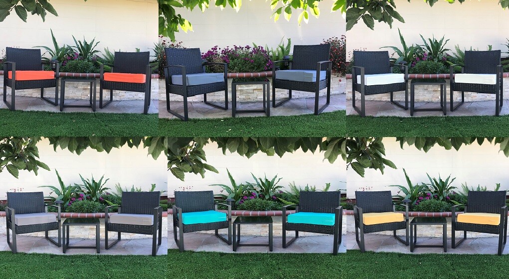 CozyLounge 22x22x4 Replacement Water Resistant Patio Chair Cushion