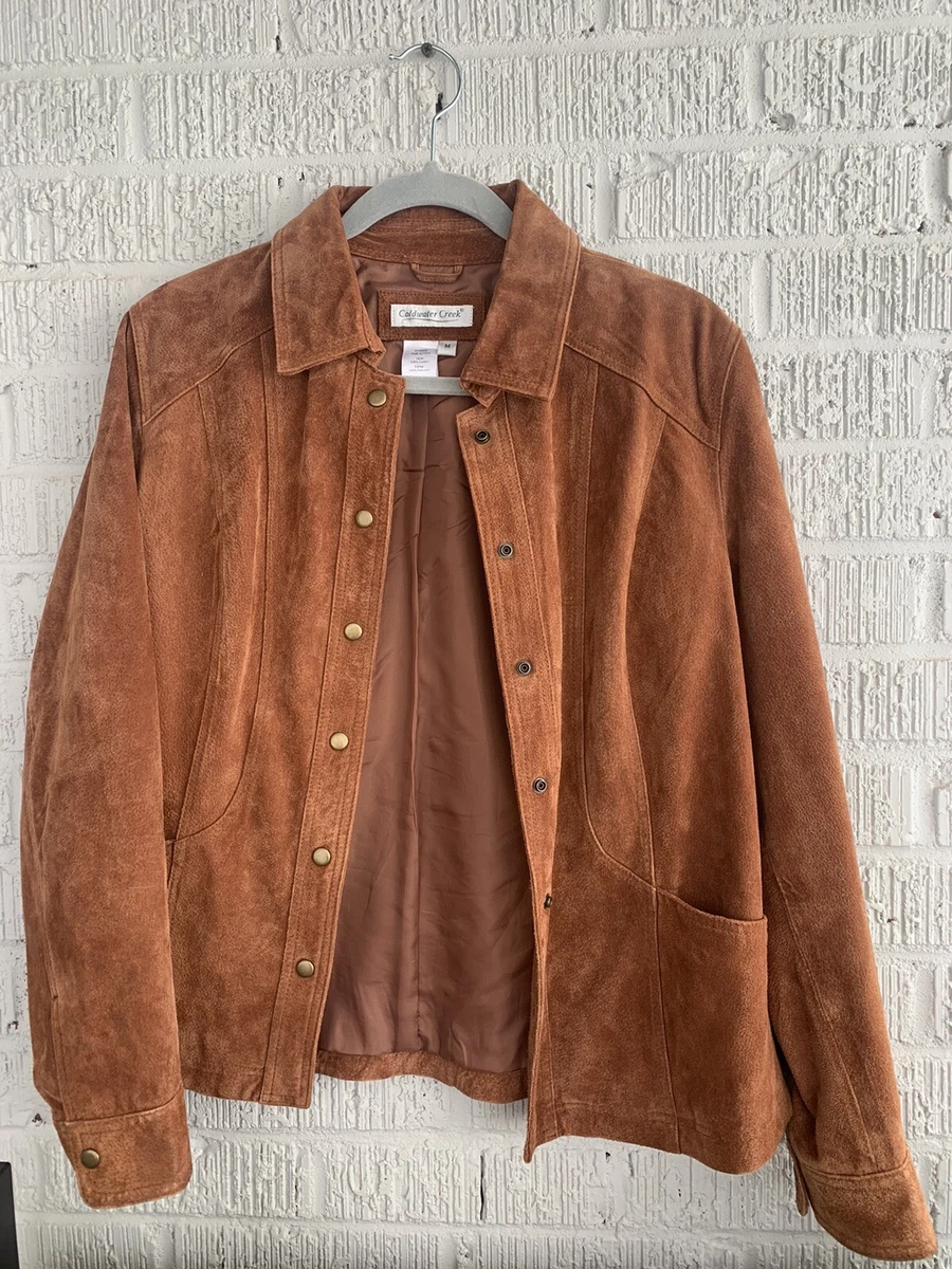 Coldwater creek shop leather jacket