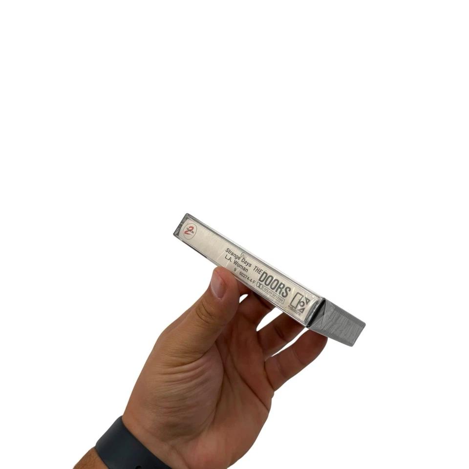 The Doors Strange Days LA Woman 2 On 1 Cassette TESTED Elektra 60274-4-F SEALED - Image 4 of 4