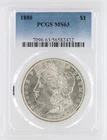 1880 Morgan Silver Dollar PCGS MS63 S$1 Philadelphia Minted No Reserve