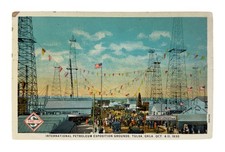 1930 International Petroleum Exposition Grounds Tulsa Okla Skelly Postcard