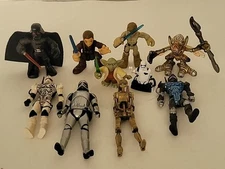 Hasbro Imaginext 2012  Star Wars Darth Vader Luke Yoda And Other Various Figures