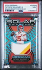 2024 Panini Obsidian Patrick Mahomes II Solar Swatches Patch Blue /25 PSA 9
