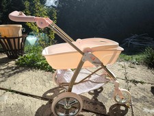 Hauck Little Diva Boston 2in1 Puppenwagen Rosa Gold ohne Verdeck