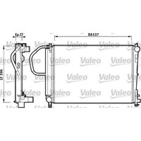 Valeo WasserküHler MotorküHler Alu FüR Chrysler Voyager IV RG 2.8 CRD 2.5 RS
