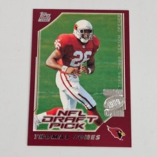 Thomas Jones RC Cardinals 2000 Topps Season Opener NFL Draft Pick #203 Rookie