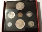 1967 Royal Canadian Mint Centennial Confederation 7 Coin Mint Set Silver