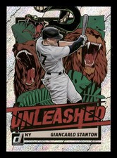 2021 Donruss #UNL6 Giancarlo Stanton Unleashed Rapture New York Yankees