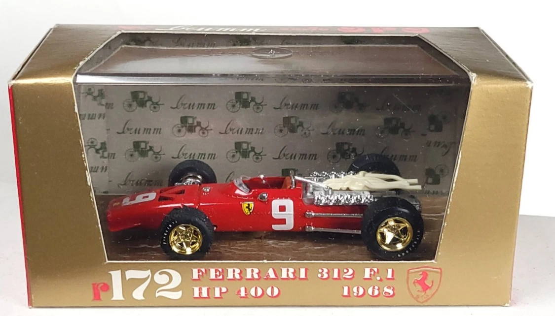 Maserati A6GCS Targa Florio (1953) 1/43 Leo Models Rouge Métal