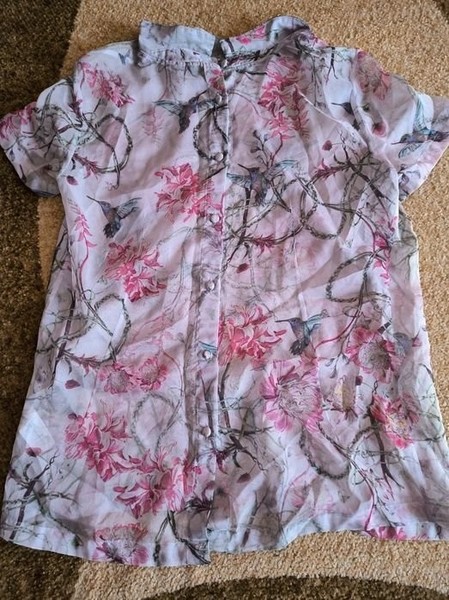 Women French Connection Shirt Multicolor Polyester #2J0J