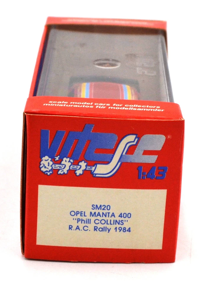 DIE CAST " OPEL MANTA 400 - PHILL COLLINS - R.A.C. RALLY 1984 - " VITESSE 1/... - Immagine 2 di 2