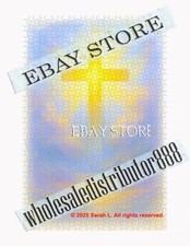 1000 piece jigsaw puzzle Radiant cross glow christian cross