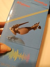 New In Box BT Sunglasses W/Case And SD Card