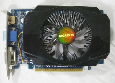 Gigabyte Nvidia GeForce GT 730 / 2 Gb / DDR3 / PCI-e - Bild 1 von 3