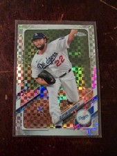 2021 Topps Chrome - Clayton Kershaw #147 X-Fractor