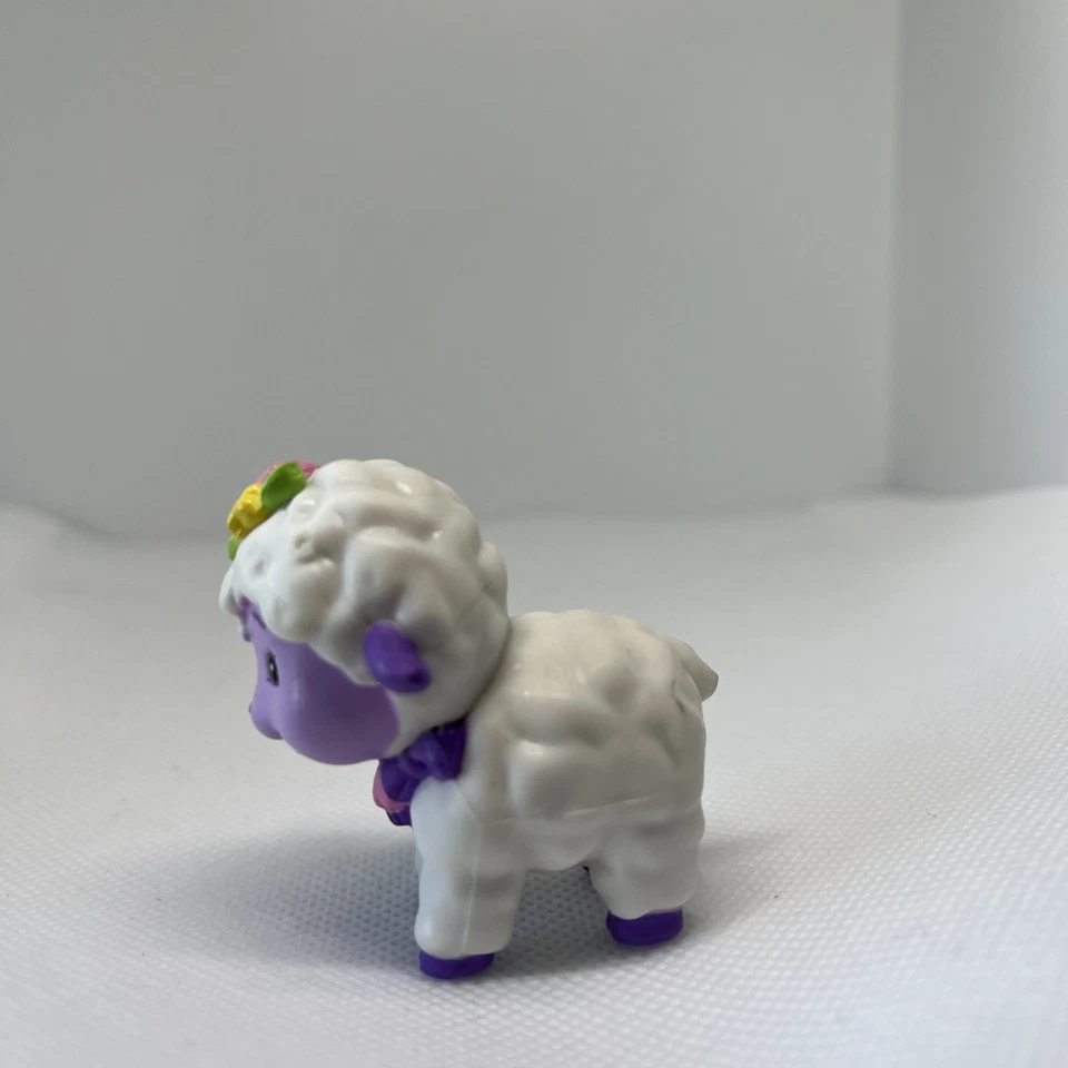 Figura Strawberry Shortcake Berry Best Friend Vainilla Glaseado Cordero Mascota Oveja 2002 Foto 2 de 3