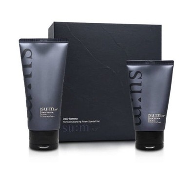 sum37 Dear Homme Perfect Cleansing Foam Special Set (160ml + 100ml) Su:m37