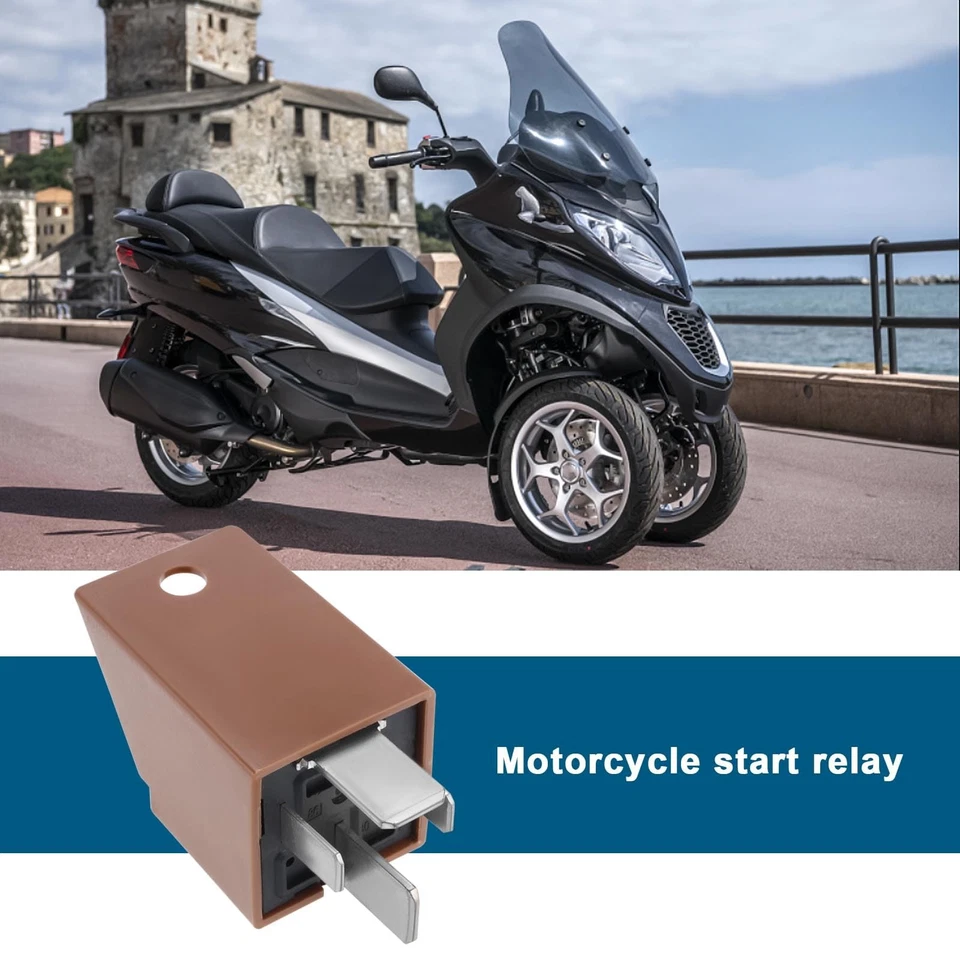 Interruptor magnético relé de arranque 1 pieza relé estándar de coche 4 pines 12V 80A coche Hoc... Foto 2 de 4