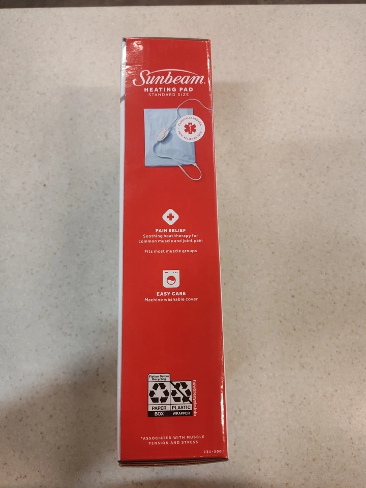 Almohadilla térmica Sunbeam 000731-500-000U - azul Foto 3 de 4