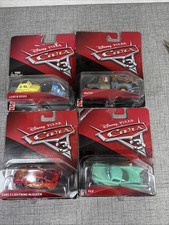 2016 Mattel Disney Pixar Cars 3 1:55 Diecast Lot of 4- Racers Lightning