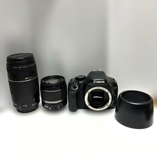 Canon EOS Kiss X4 Digital DSLR Camera with 2 Lenses EF-S 18-55mm EF 75-300mm