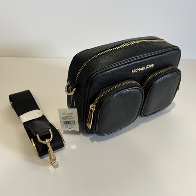 Michael Kors 35S2GTTC6L Women's Crossbody Bag Medium - Black