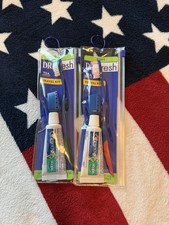 Dr. Fresh Travel Set, Soft Toothbrush with Crest Toothpaste- 2 pack