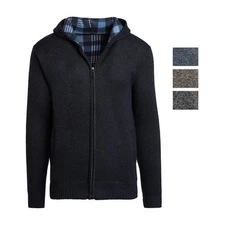 Alta Men's Casual Fleece Lined Hoodie Sweater Jacket