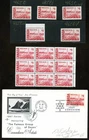 LOT 32706 MINT NH OG 465B CENTENNIALS VARIETIES 465Biii BLOCK SINGLES FDC CANADA