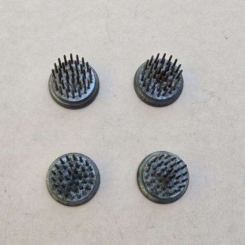 Lot of 4 Vintage Flower Pin Frogs 1-1/16"