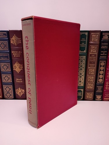 Conquest of Peru by William Prescott – 1957 Vintage Heritage Press – Slipcase - Picture 2 of 7