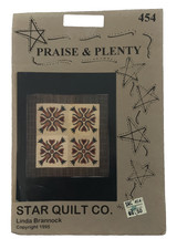 Folk Quilt Pattern PRAISE & PLENTY Traditiona...