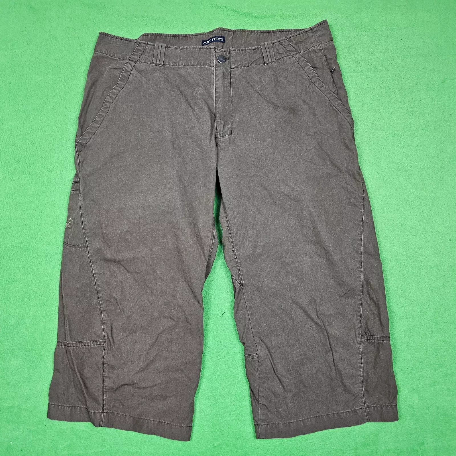 arcteryx long cargo outdoor hiking embroidered shorts