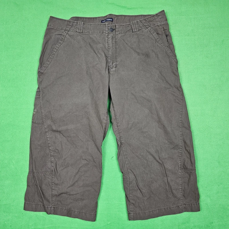 arcteryx long cargo outdoor hiking embroidered shorts