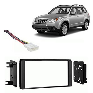 Details About Fits Subaru Forester 2009 2013 W O Oe Nav Double Din Harness Radio Dash Kit