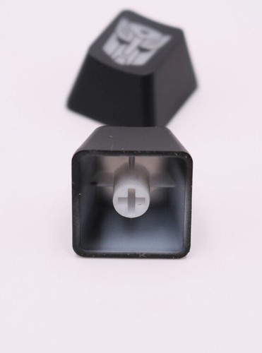 Transformers Autobots & Decepticons Logo Black Backlit ABS OEM Profile Keycaps - Picture 2 of 6