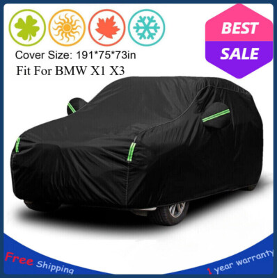 Fit For BMW X1 X3 Car Cover Waterproof Sun All Weather Protection Car Cover New