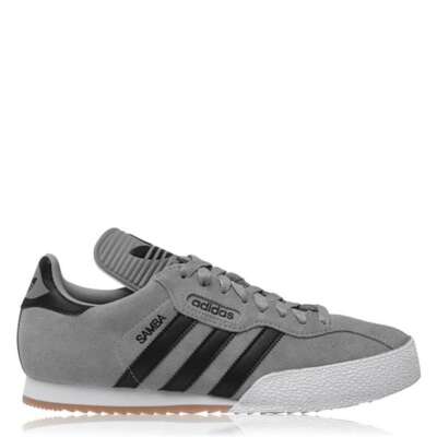Adidas Mens Samba Super Trainers Adidas Originals Suede Leather Shoes UK -  6-13 | eBay