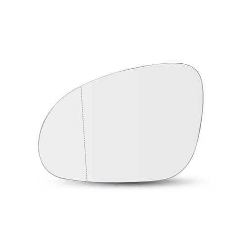Left Passenger Side Wing Mirror Glass for VW Golf MK5 04-2008 Convex Heated Base - Picture 2 of 16