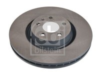 Febi 107506 Bremsscheibe Scheibenbremsen 1 StüCk VW Audi