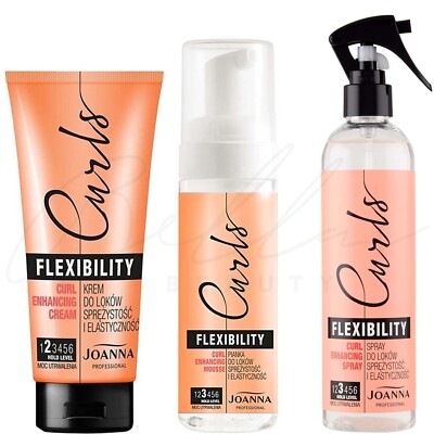 JOANNA Professional Curls Lockencreme, Mousse & Spray für Haare *TYP WÄHLEN*