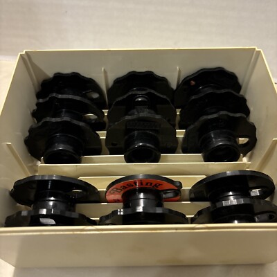 Vintage Singer Sew Box / Top Hat Stitch Cams (15) Inc: Basting Cam Model 640