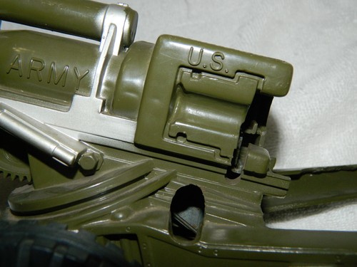 Vintage 1960s Louis Marx Army Howitzer Cannon 15" INCOMPLETE - Picture 8 of 10