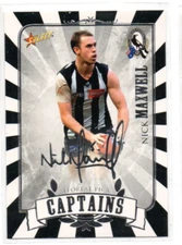 2012 AFL COLLINGWOOD CAPTAINS & LEGENDS SERIES - Nick MAXWELL (CAPTAIN)
