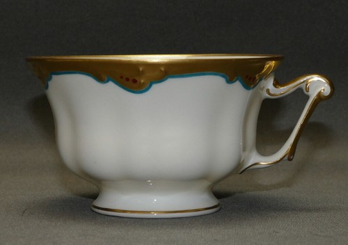 3-Teiliges Kaffeegedeck, Porzellan, Fürstenberg, Gold - 第 7/11 張圖片
