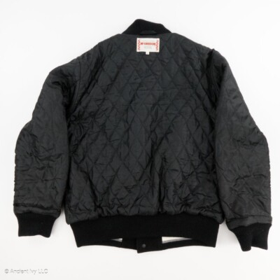 美品 00s McGREGOR stadium jacket M black McGregor - Black & White Varsity Stadium Jacket (Approx. M