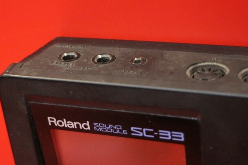 Módulo de lona de sonido Roland SC-33 sc33 interfaz MIDI U2289 240606 USADO - Imagen 6 de 12
