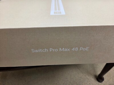 Ubiquiti UniFi Pro Max 48-Port PoE Switch New Sealed Box (USW-Pro-Max-48-PoE)