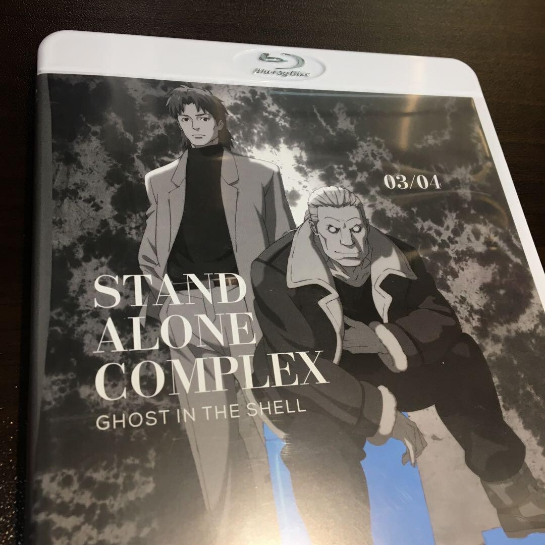 Japanese anime GHOST IN THE SHELL STAND ALONE COMPLEX Blu