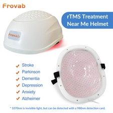 Parkinson Treatment Neuro Brain Helmet Brain Wave Frequency Stimulator Alzheimer